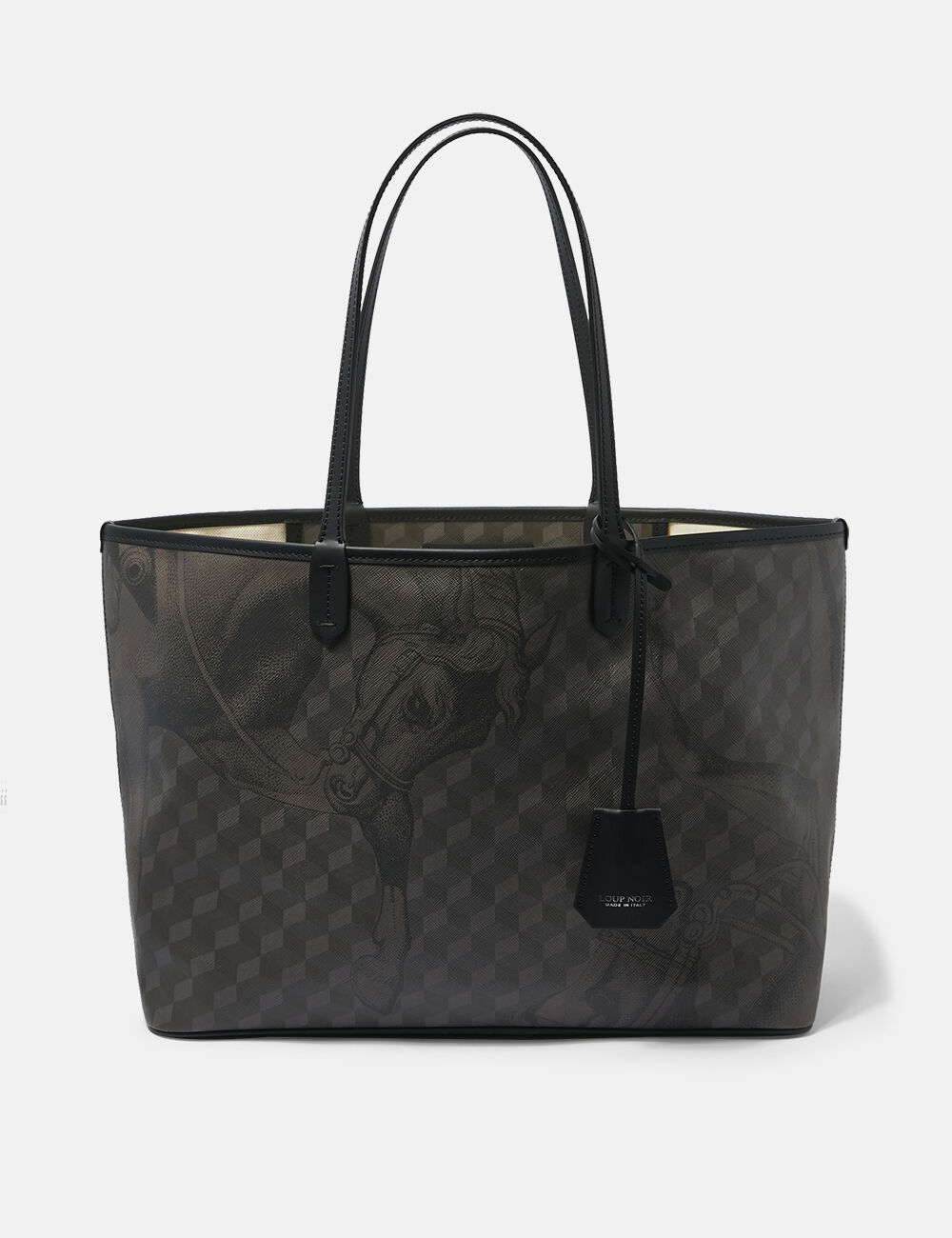 Loup noir tote bag hotsell