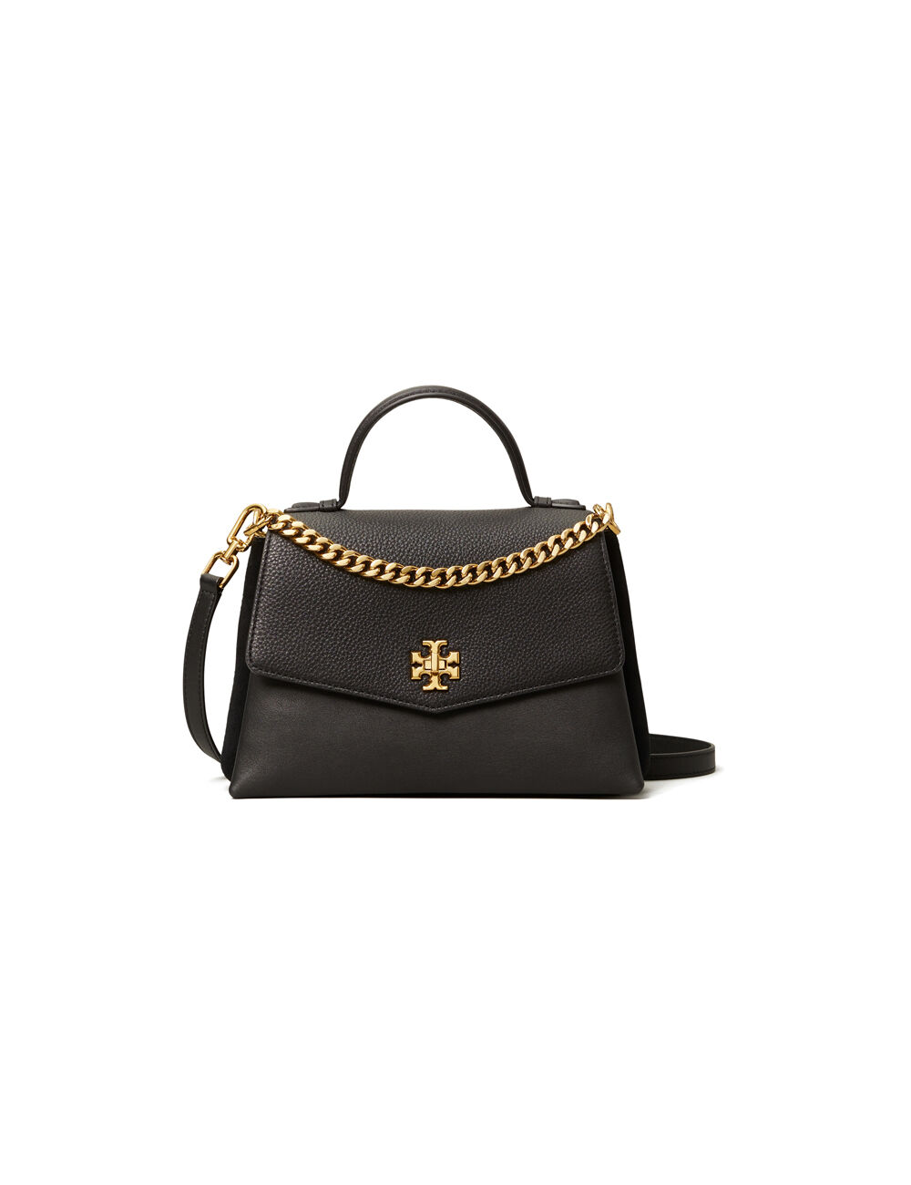 Tory burch kira discount mixed material top handle