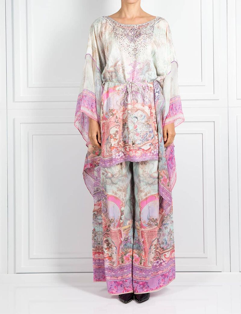 Tryano Com Shop Short Kaftan W Sheer Sleeve From 2514 For 2592 00 Free Delivery Tryano Com Ksa