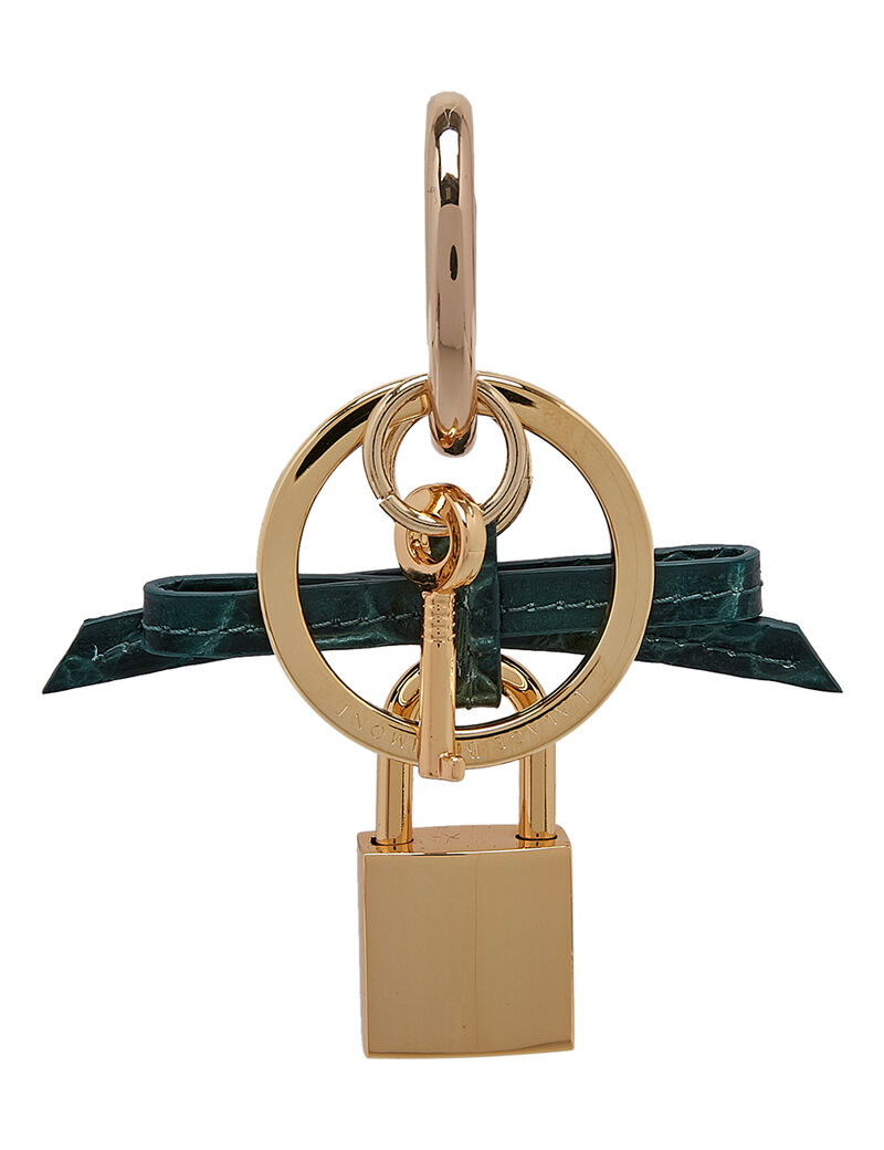 Bow Keyring With Padlock Bow Keyring With Padlock