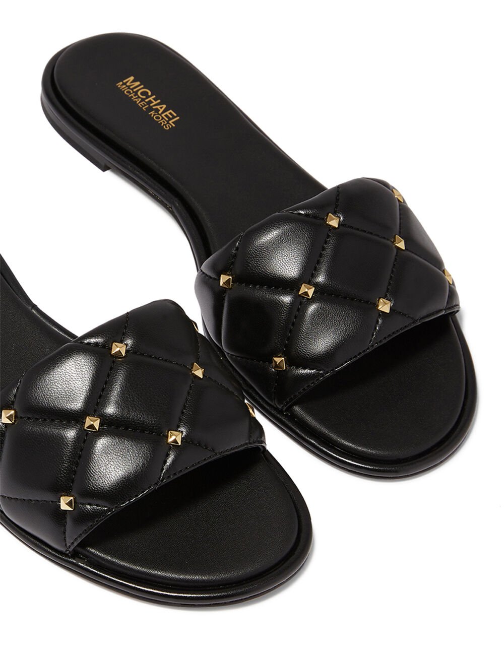 Michael kors new arrivals studded slides