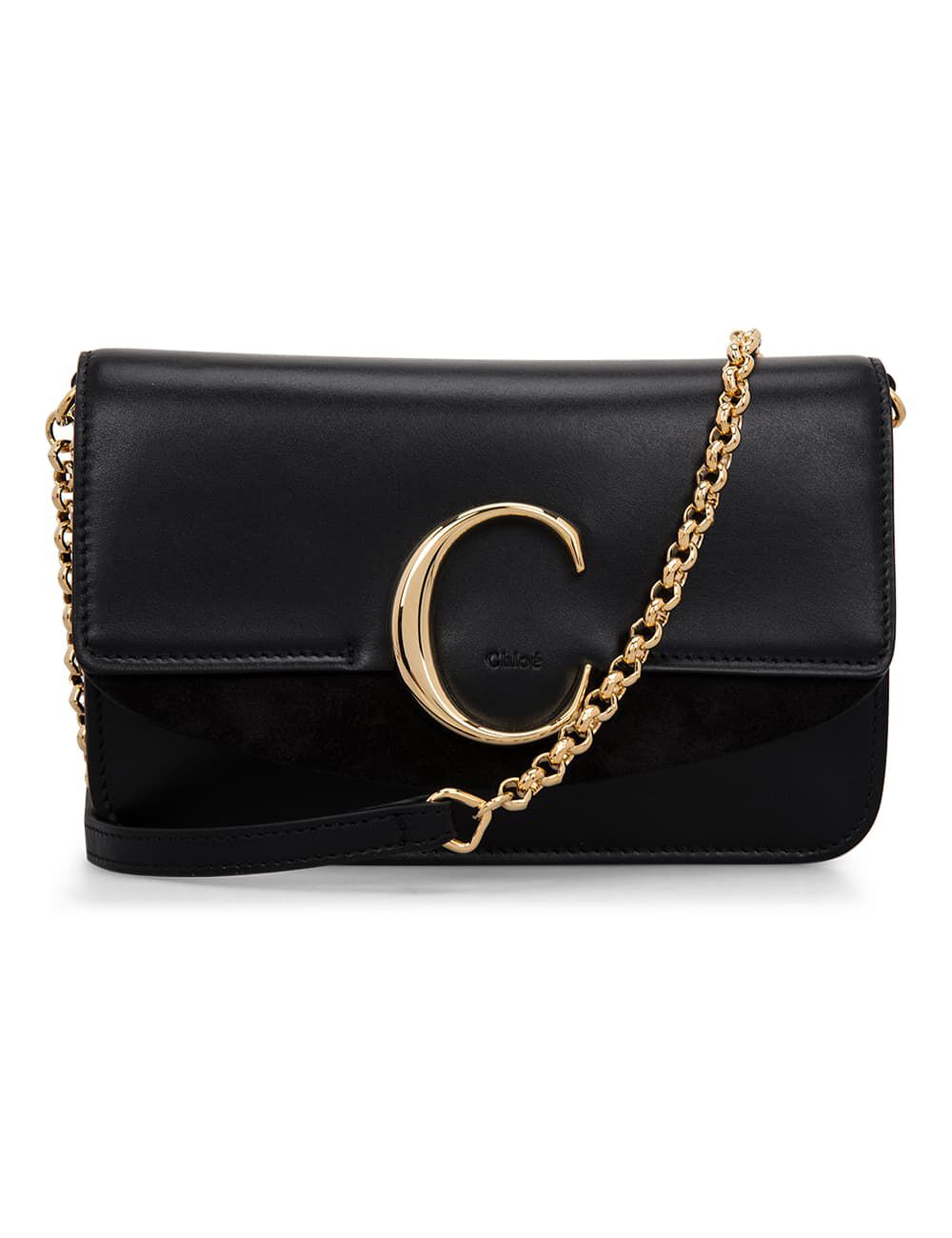 Chloe C Clutch with Chain