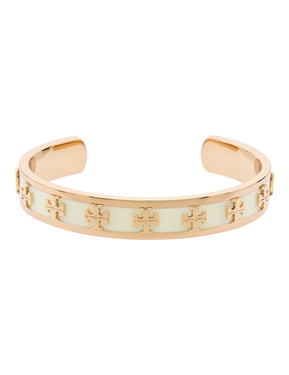 Tryano Shop Enamel Raised Logo Cuff Bracelet for 590.00