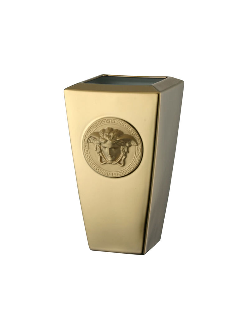 Rol Versace Medusa Gold Vase Gol 24cm Rol Versace Medusa Gold Vase Gol 24cm