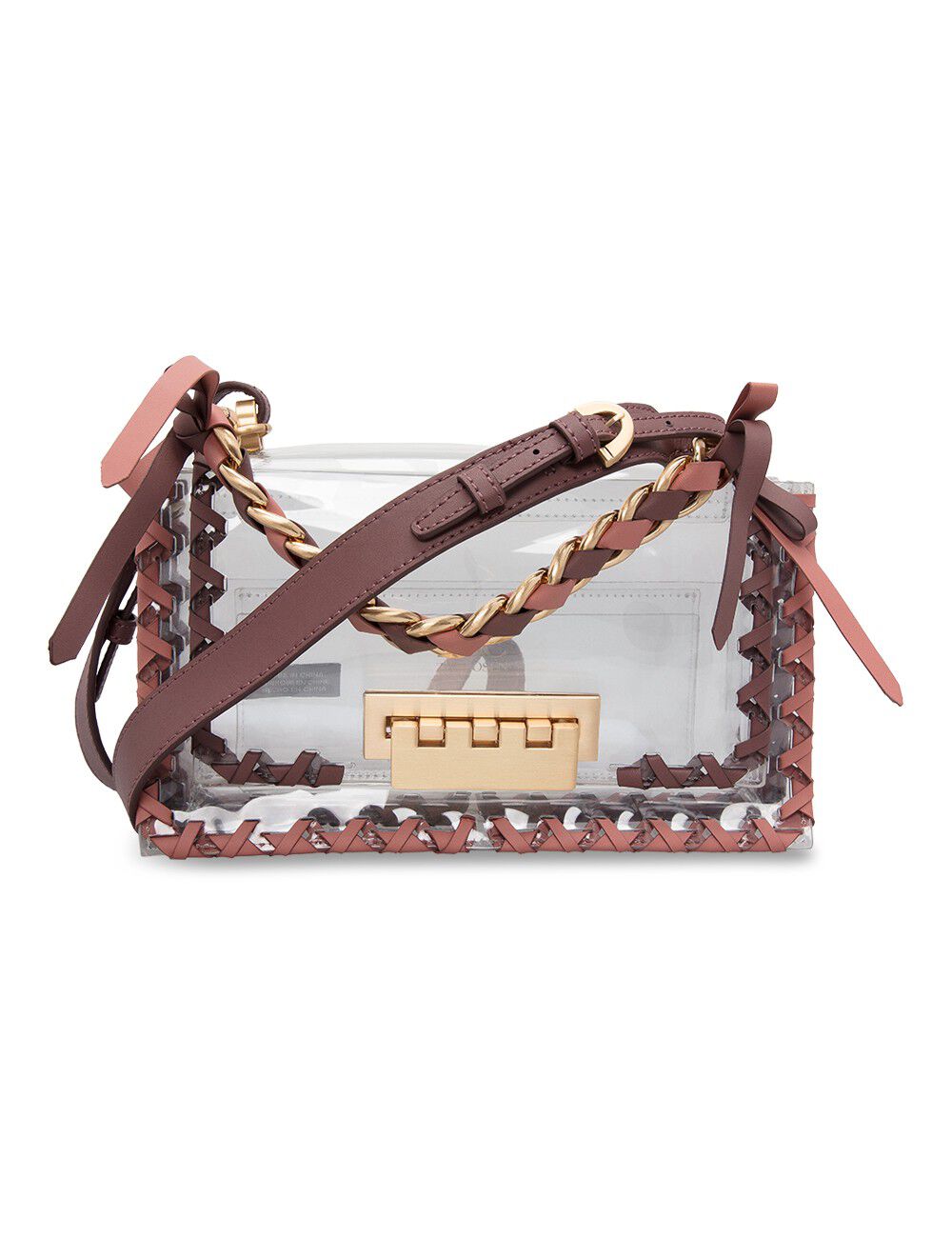 Zac posen earthette store chain shoulder bag